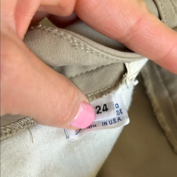 Tailored Sportsman Tan Equestrian Riding Breeches, Size 24 - Picture 4 of 4